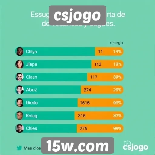 Estatísticas de usuários no csjogo
